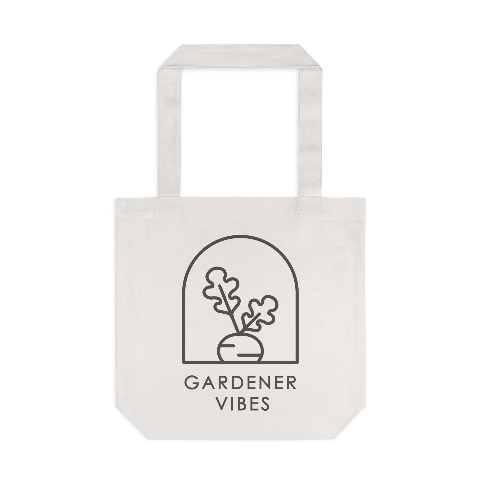 AUS Gardener Vibes Canvas Tote Bag