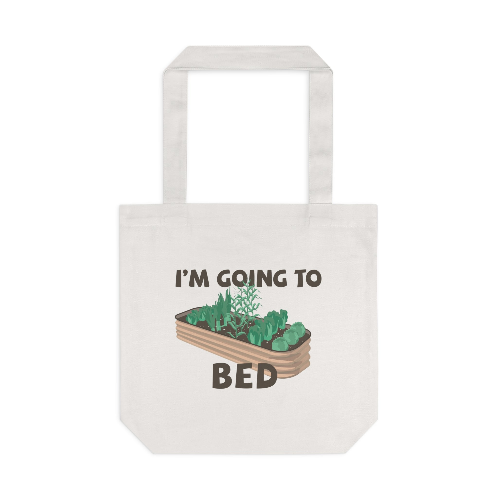 AUS I'm Going to Bed (metal) Canvas Tote Bag